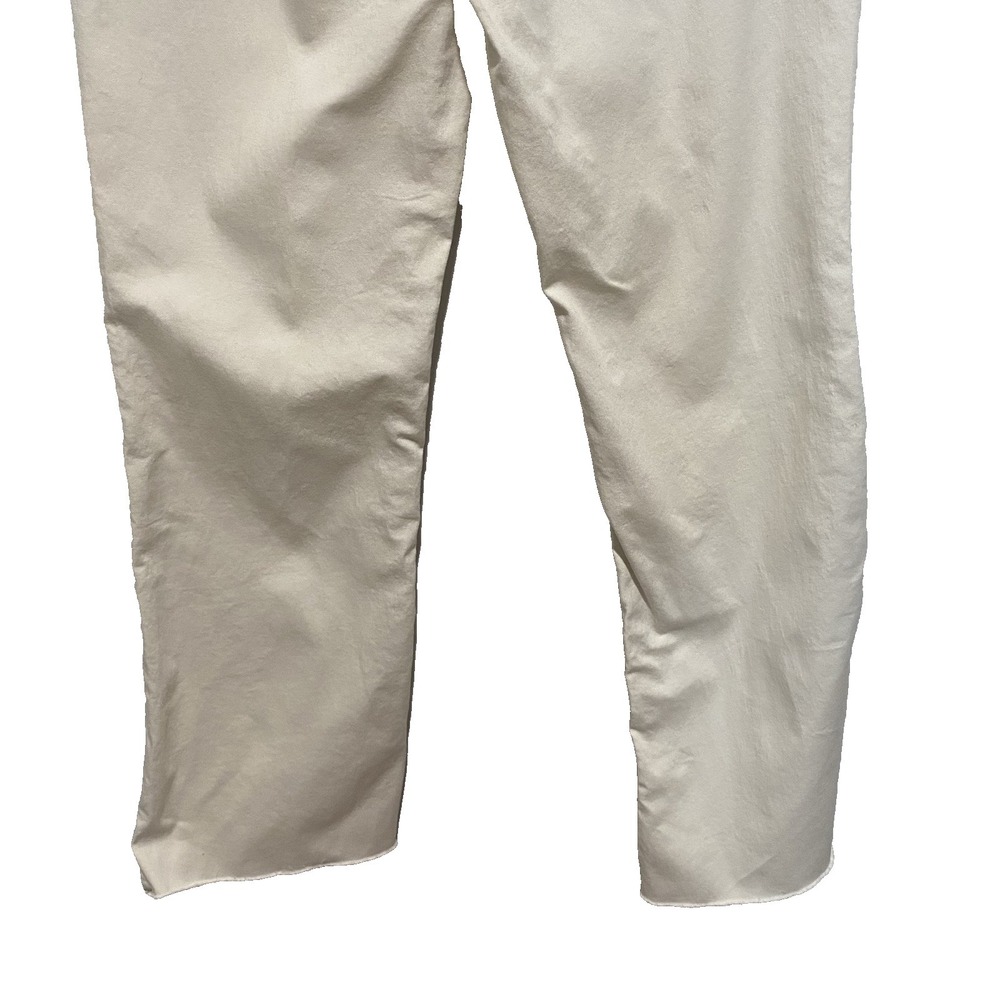 Nicole‎ Miller Women's Soho High Rise Bootcut Pants Cream Size 12 Preowned - Picture 5 of 11